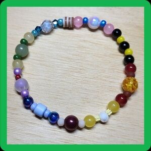 Eevee-lutions Friendship Bracelet, Size 8"